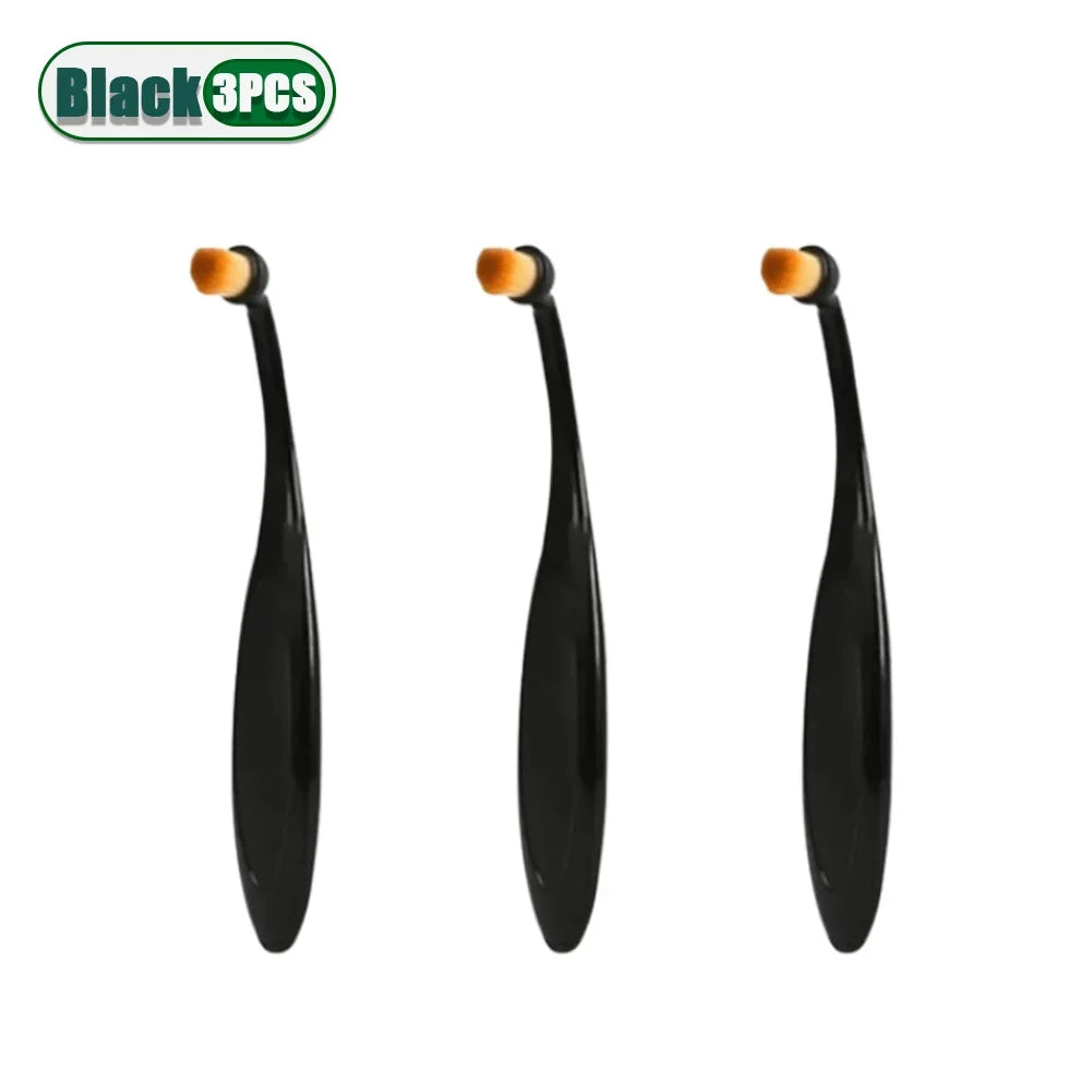 1-20PCS Dog Cat Tear Stain Remover Brush Soft Bristle Eye Cleaning Tool with Powder Applicator for Pet Grooming Hygiene Care