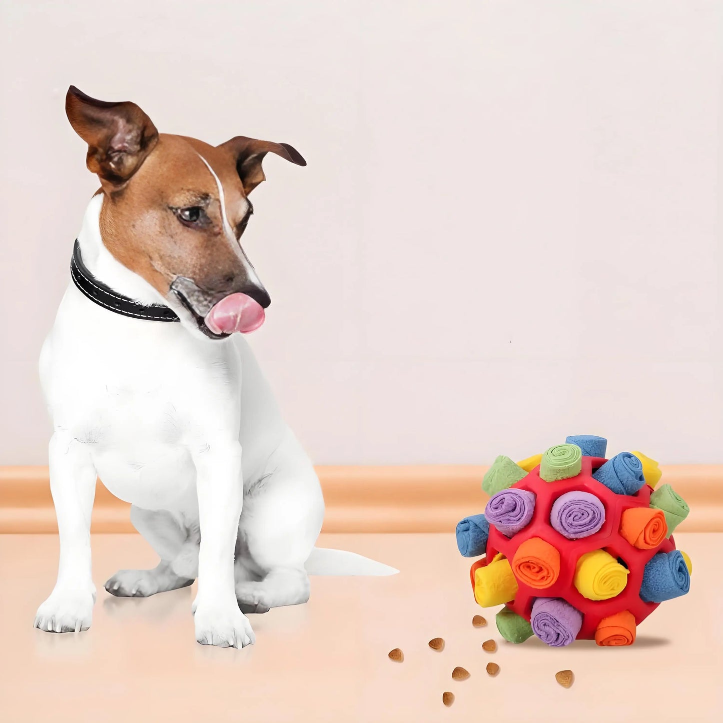 Mental Stimulation Snuffle Ball for Dogs | Chew-Resistant Treat Puzzle Toy | Enrichment Game for Small & Medium Breeds
