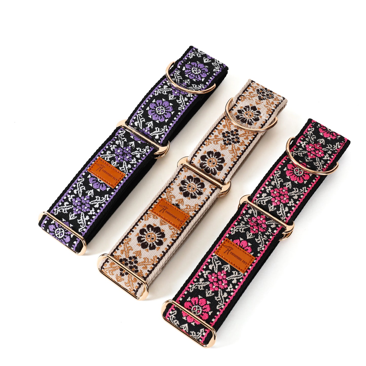 Martingale Dog Collar Hens / Greyhound Collar/ Iggy Collar/ Lurcher Collar/ Whippet Collar/ Galgo Collar