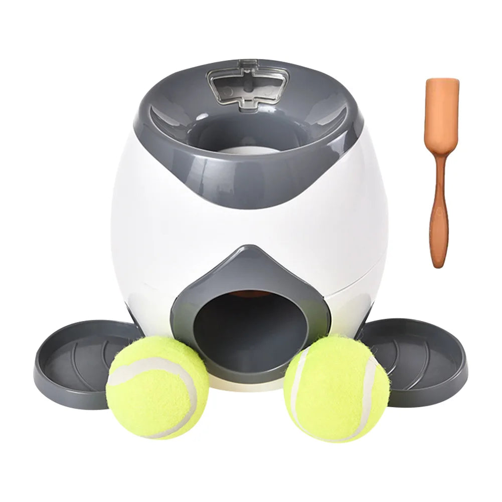 Mini Tennis Throwing Pinball Machine Fun Interactive Throw Catapult Ball Launcher Dog  Dogs Ball Catapult Pet Interactive