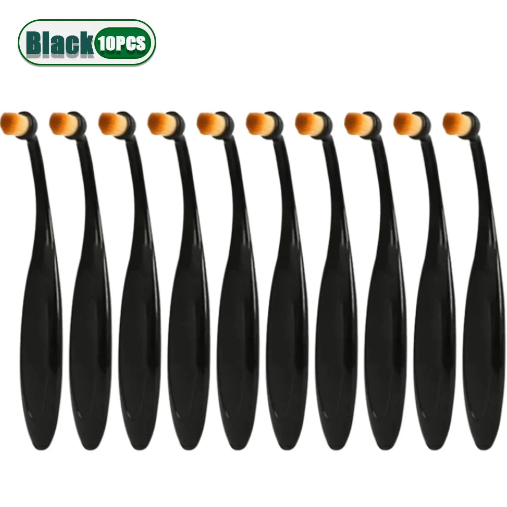 1-20PCS Dog Cat Tear Stain Remover Brush Soft Bristle Eye Cleaning Tool with Powder Applicator for Pet Grooming Hygiene Care