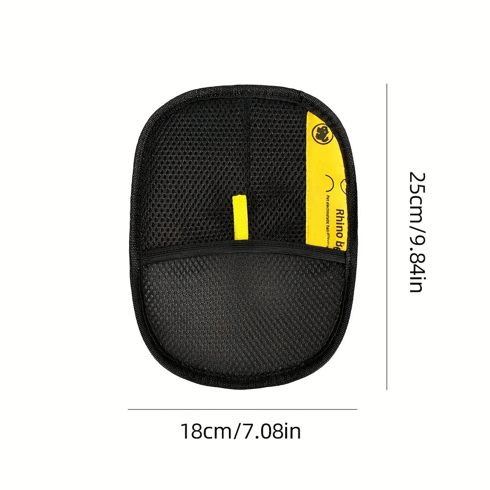 2-Piece Pet Hair Removal Gloves – Double-Sided Cat Brushes, Anti-Shedding Grooming Gloves, Hair Control Care Tools